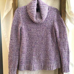 Talbots, Purple Tweed, Pullover, S